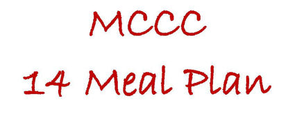 Picture of MCCC - 14 Meal Plan