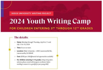 Picture of 2024 Youth Writing Camp